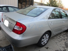 2003 TOYOTA CAMRY LE SILVER 2.4L AT Z16145